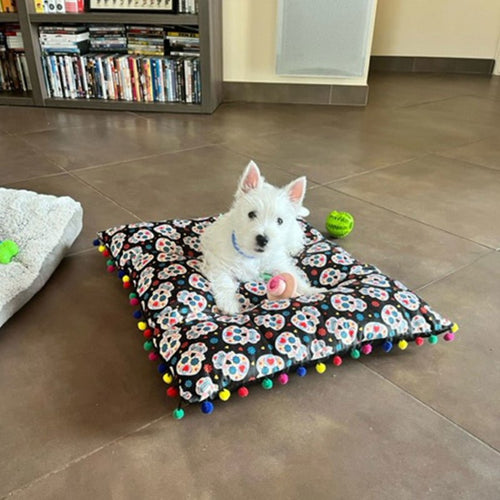 Tapis Dia de Muertos pour chien et chat