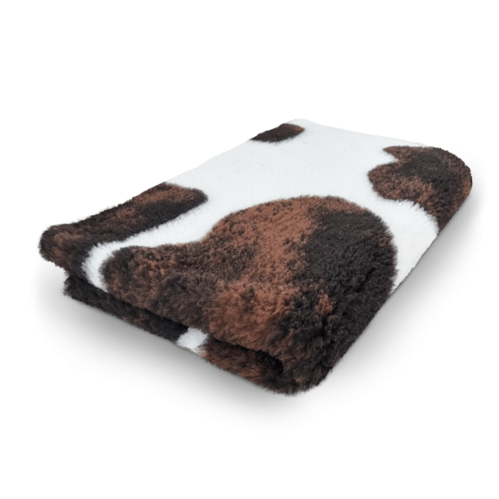 Tapis Vet Bed motif vache - Antidérapant pour Chien - Trufféo