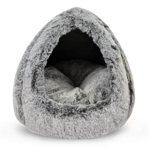 Snoozie Topmast - Panier Chat Supersoft Gris 33 x 26 cm