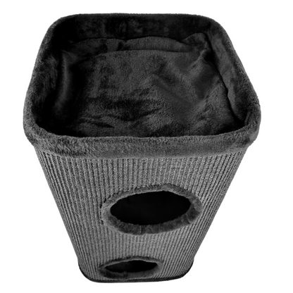 Topmast Krabton Cattower - Zwart - Maat L - 40 x 40 x 76 cm