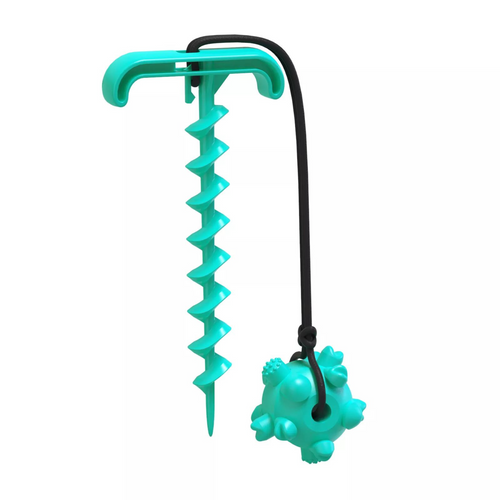 Topmast Bite - Corde Élastique avec Balle Turquoise