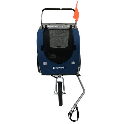 🚴 Remorque Vélo pliable pour Chien Topmast Easy Flow TOPMAST