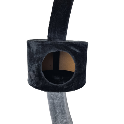 Topmast Krabpaal Moondream - Grijs & Zwart - 60 x 50 x 125 cm