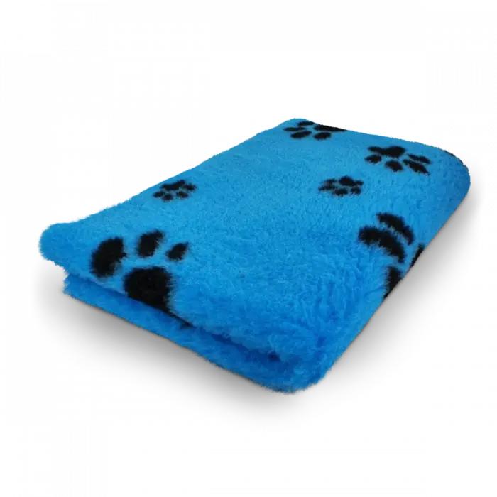 Vetbed à motifs empreintes de pattes deux couleurs – Toutes couleurs Trufféo