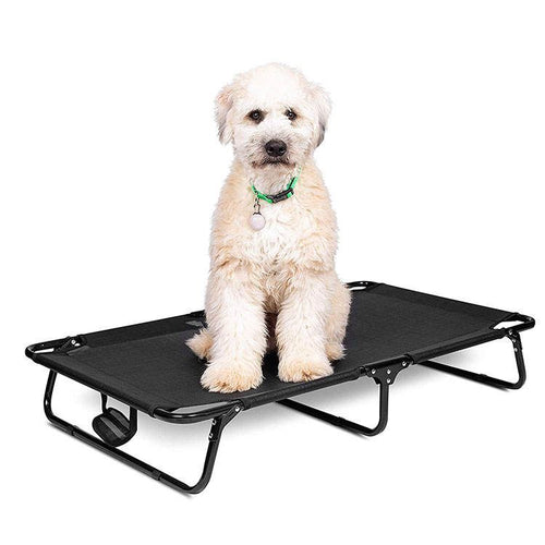 Topmast Hamac Chien Outdoor Maxi - 120 x 80 cm - Noir