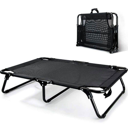 Topmast Hondenstretcher Outdoor Maxi - 120 x 80 cm - Zwart
