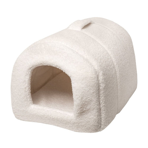 Topmast Teddy Nest - Panier Chat Blanc 37 x 48 x 30 cm
