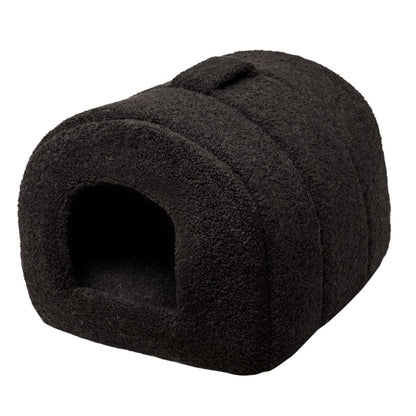 Topmast Teddy Nest Kattenmand - Zwart - 37 x 48 x 30 cm