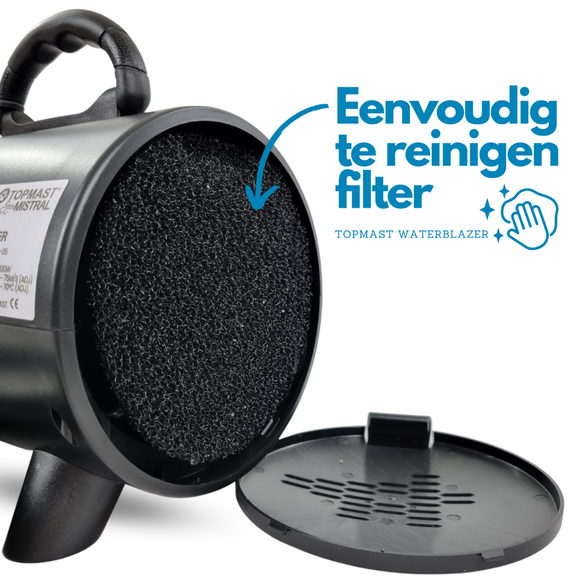 💨 Topmast Mistral 2.0 – Pulseur Professionnel pour Chien