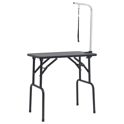 Table de toilettage professionnelle Noir Groomstyle – Topmast -  81 x 46 x 76 cm