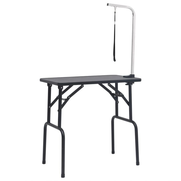 Table de toilettage professionnelle Noir Groomstyle – Topmast – 106 x 61 x 76 cm Trufféo