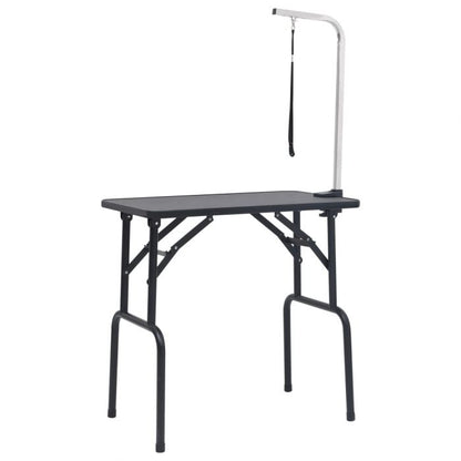 Table de toilettage professionnelle Noir Groomstyle – Topmast – 106 x 61 x 76 cm Trufféo