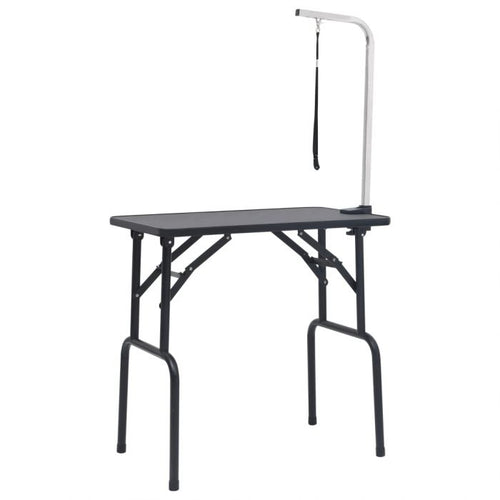 Table de toilettage professionnelle Noir Groomstyle – Topmast – 106 x 61 x 76 cm