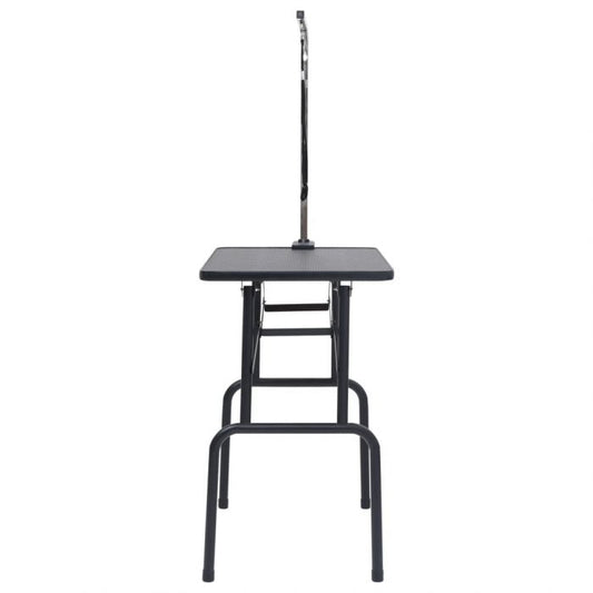 Table de toilettage professionnelle Noir Groomstyle – Topmast – 106 x 61 x 76 cm