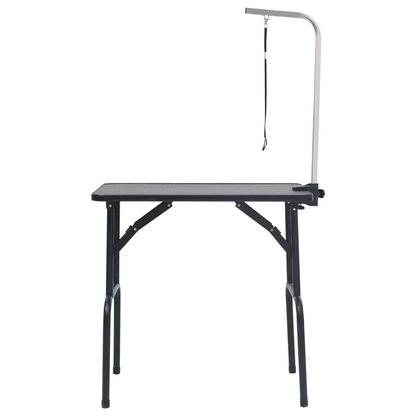 Table de toilettage professionnelle Noir Groomstyle – Topmast -  81 x 46 x 76 cm
