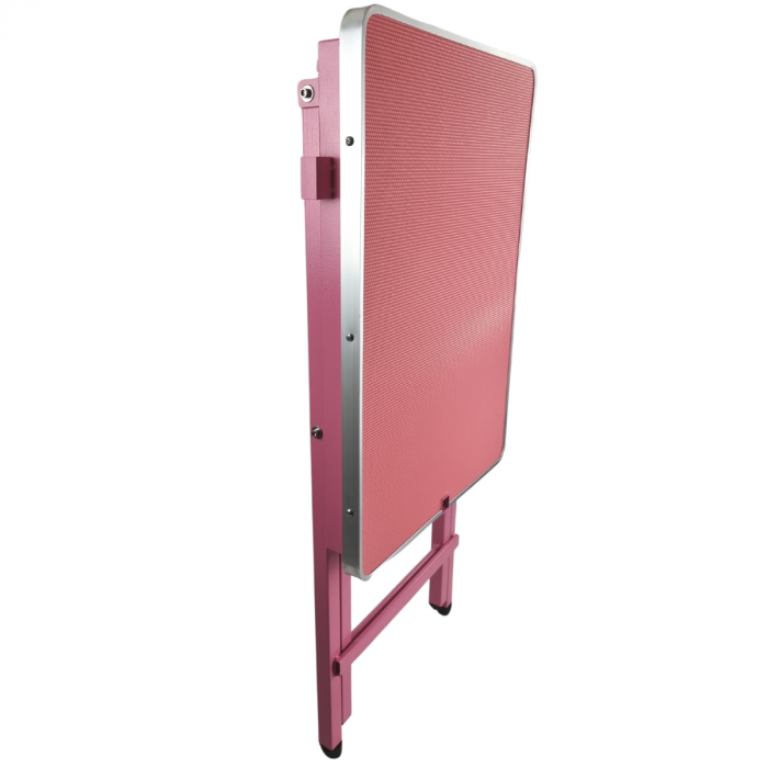 Table de toilettage portable rose Showtime -Topmast – 60 x 45 cm Trufféo