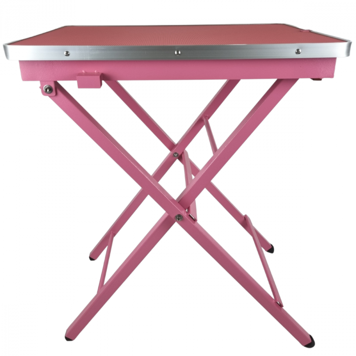 Table de toilettage portable rose Showtime -Topmast – 60 x 45 cm Trufféo