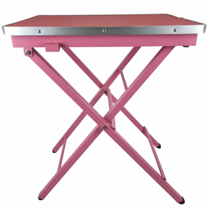 Table de toilettage portable rose Showtime -Topmast – 60 x 45 cm Trufféo