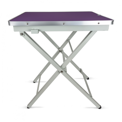 Table de toilettage portable violette Showtime -Topmast – 60 x 45 cm Trufféo