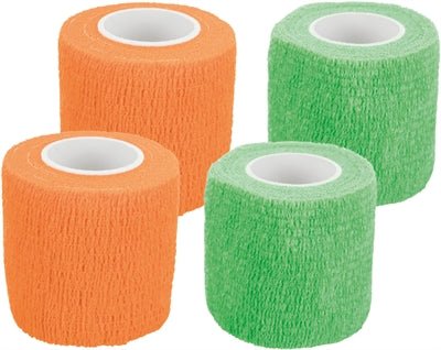 Trixie Bandage Auto - adhésive – 5 cm x 4,5 m – Lot de 4 - Trufféo