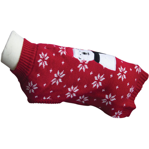 Pull rouge Ours de Noël pour chien – Doogy Classic