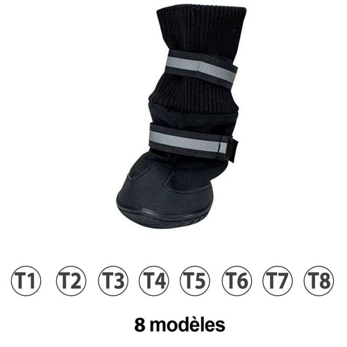 Bottes de protection pour chien, lot de 4 – Doogy Sport
