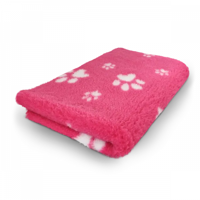 Vetbed à motifs empreintes de pattes deux couleurs – Toutes couleurs Trufféo
