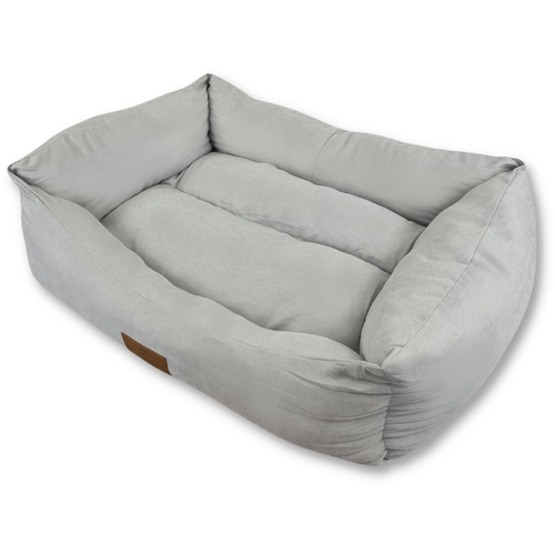 Panier Chien Topmast - Velours Confort Gris Clair