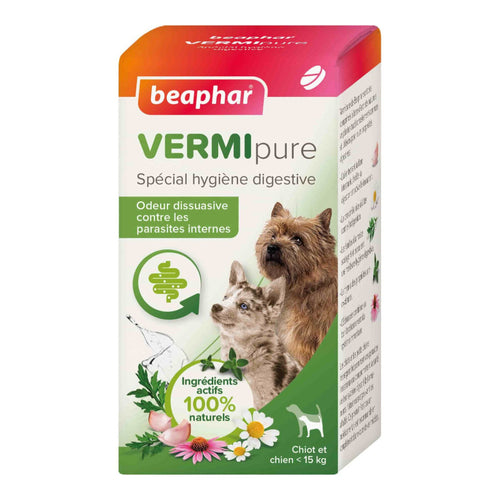 Vermipure Tablets - Plant-Based Digestive Hygiene, 50 tablets (Beaphar)