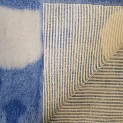 Vetbed à motifs empreintes de pattes deux couleurs – Toutes couleurs Trufféo