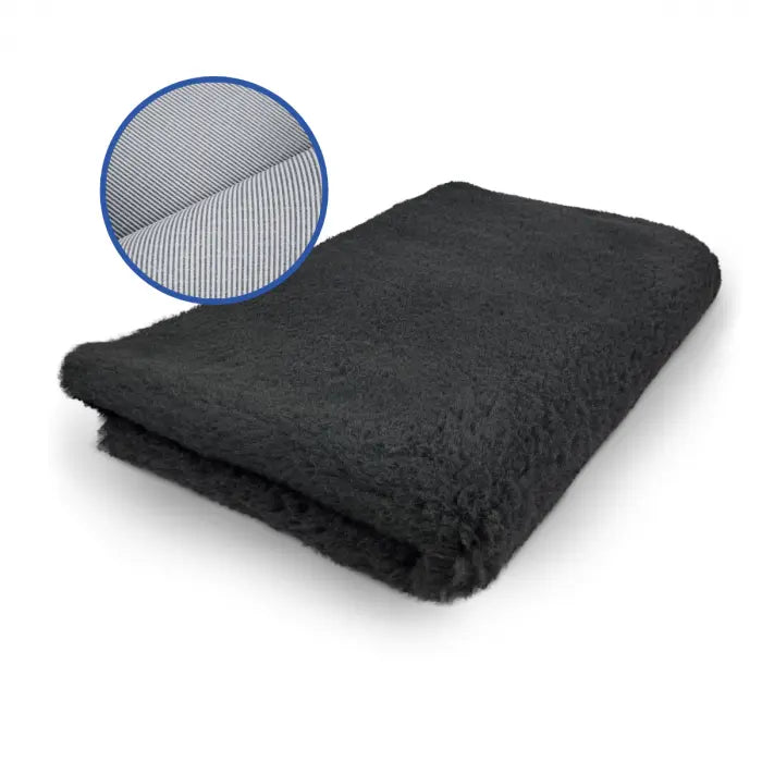 Vetbed PRO Gris Uni – Tapis antidérapant pour chien – Extra épais 30 mm Trufféo