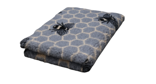 Vet Bed Bees - Grijs  Antislip Hondenmat
