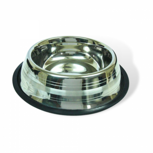 🐾 Gamelle Silver Touch – Acier Inoxydable
