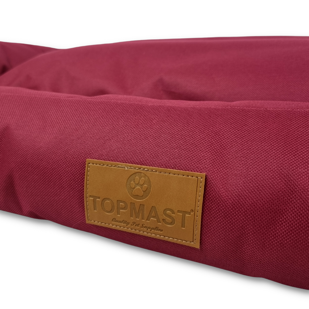 Topmast Hondenmand - Waterproof Line - Bordeauxrood