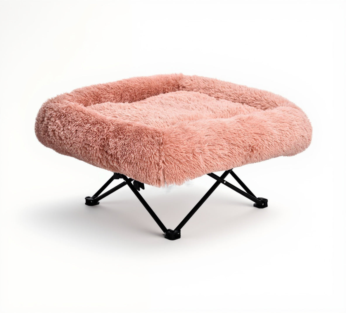 💘 Lit surélevé pour chien Fluffy